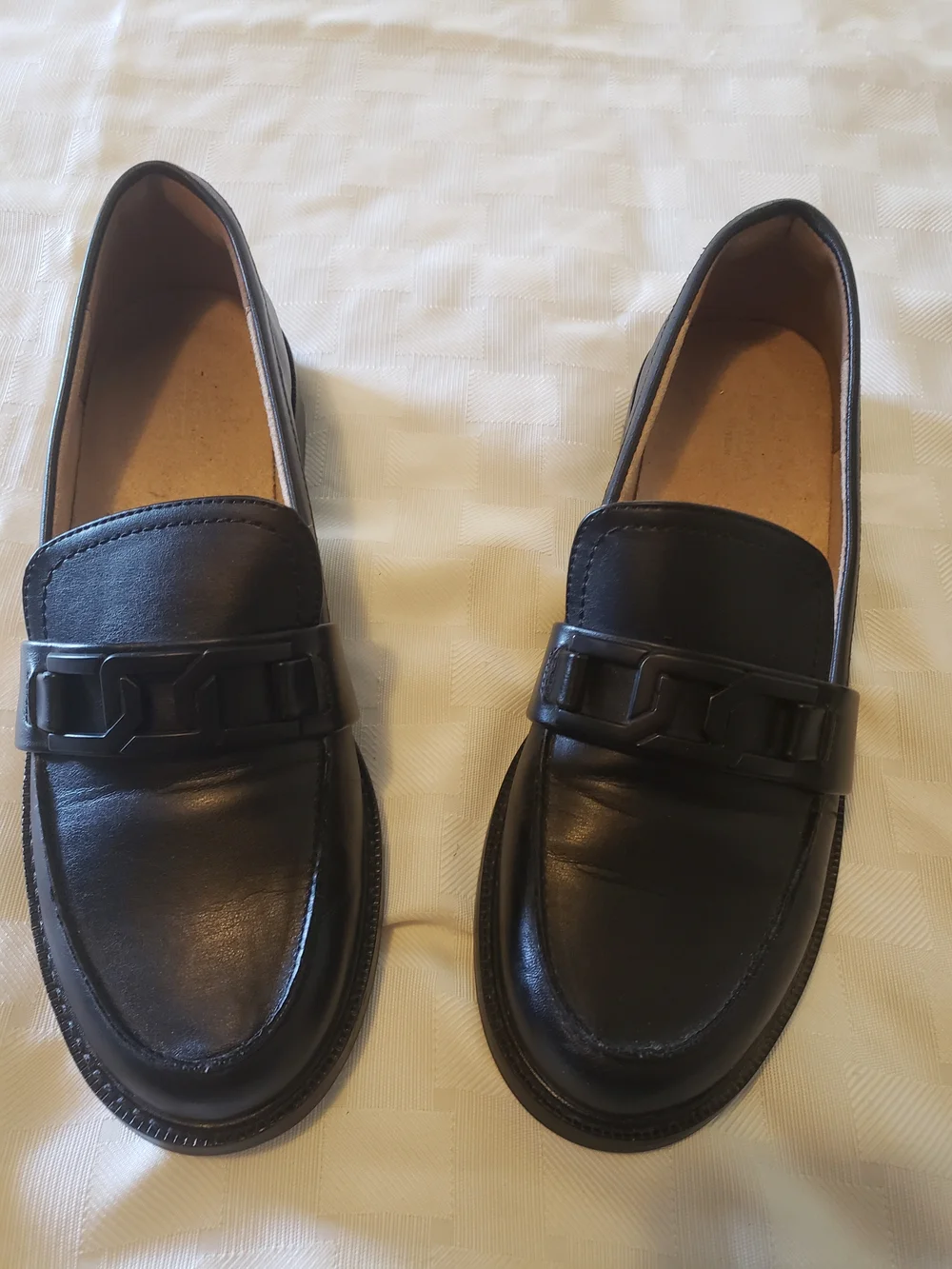 Rockport Harleen Black Leather Loafer, Women's Size 10 (LNIB)